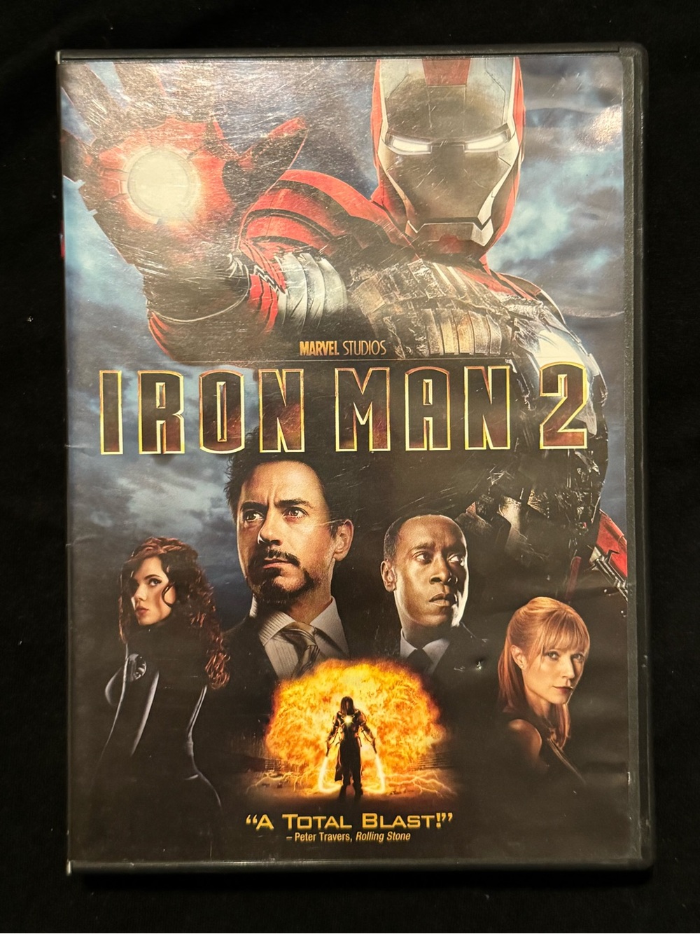 Marvel Studios Iron Man 2 DVD - Red, Gold, Black Cover
